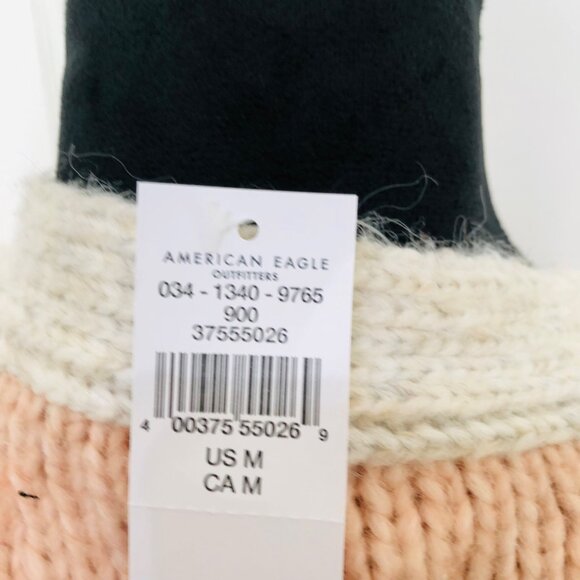 American Eagle Women's Colorblock Cardigan Sweater M Wool Blend Button-Down NWT - Picture 6 of 8